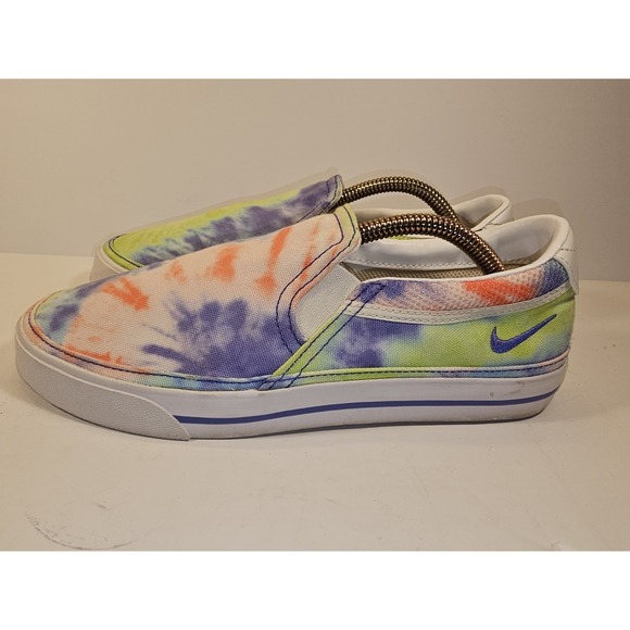 Nike Court Legacy Slip On Women's Shoes Sneakers Tie Dye Casual Fashion Size 9 - Picture 9 of 12